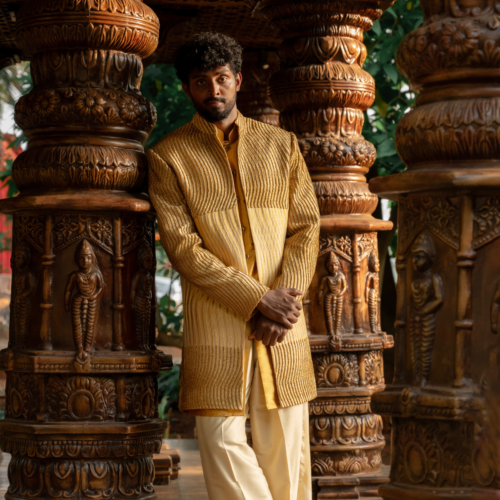 Antique Majesty Sherwani Set